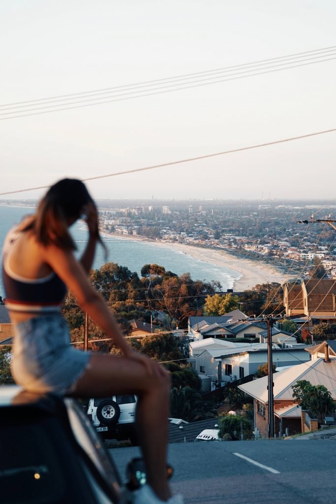 Overlooking Adelaide's Brighton Beach