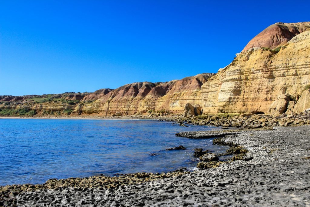 Maslin Beach stunning cliff scenery