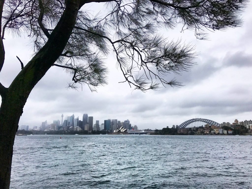 Just one of the many viewpoints of sydney skyline from around the harbour.