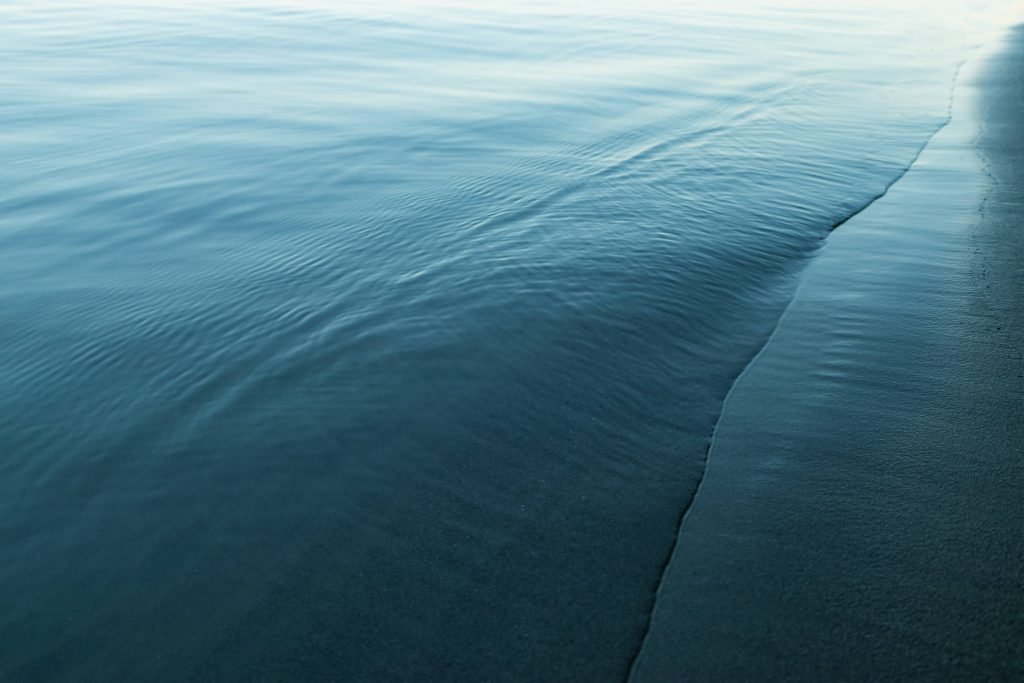 Calm waters of Collins Beach